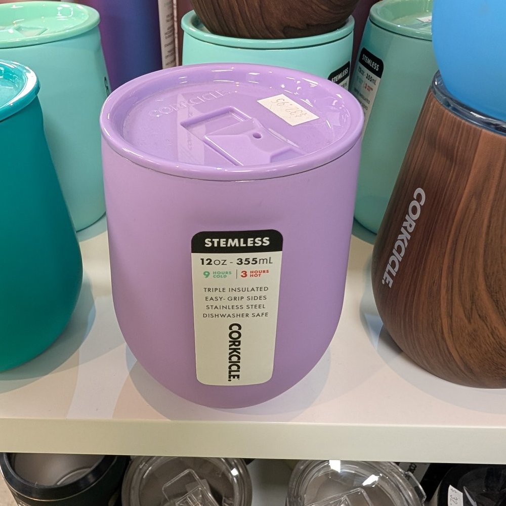 CORKCICLE 12OZ STEMLESS TUMBLER SUN SOAKED LILAC
